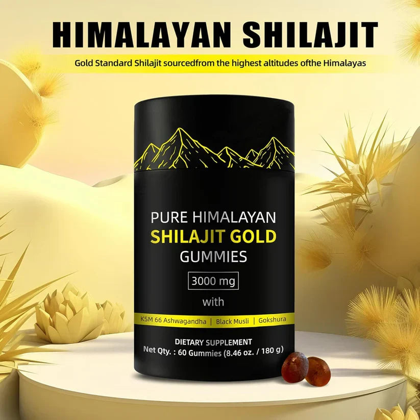 Synergy™ - Pure Himalayan Shilajit Gold Gummies