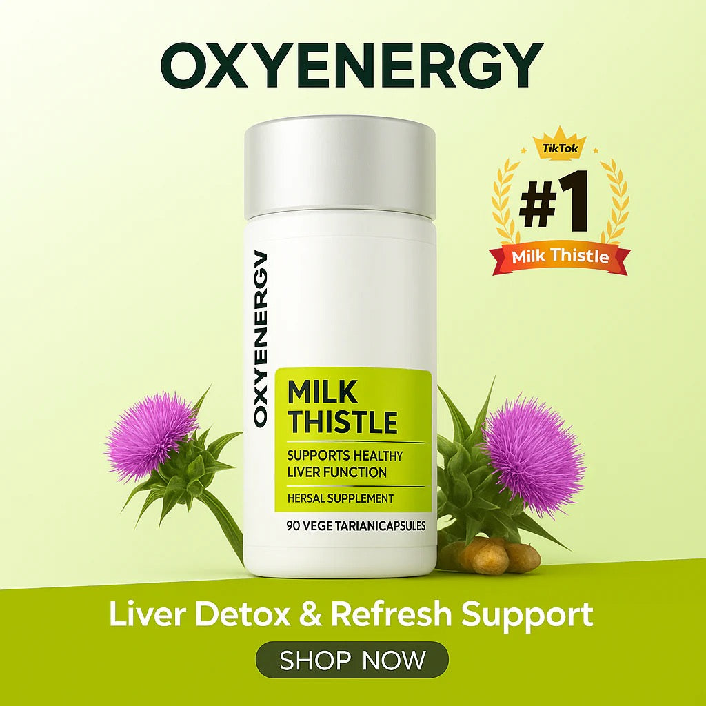 OXYENERGY™ MILK THISTLE LIVER DETOX & COLON CLEANSE