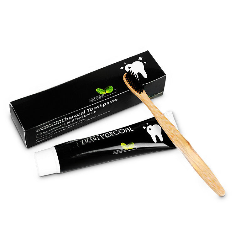 BAMBOO ACTIVATED CHARCOAL TOOTHPASTE🎍