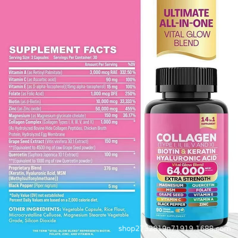Collagen + Biotin & Keratin Hyaluronic Acid