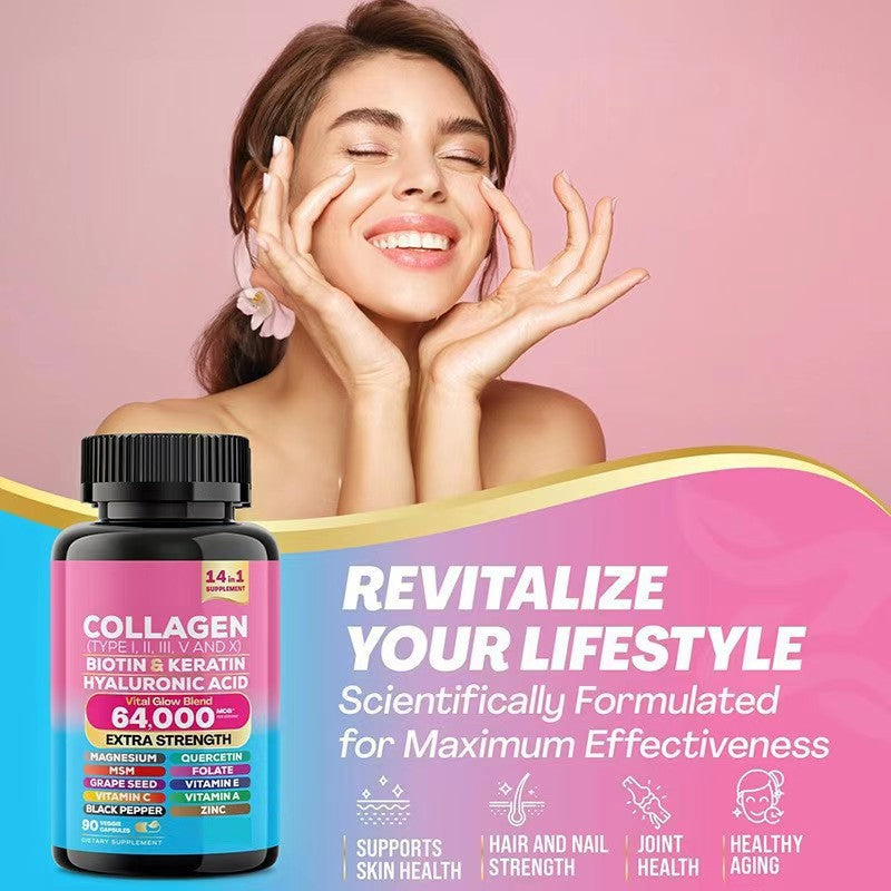 Collagen + Biotin & Keratin Hyaluronic Acid