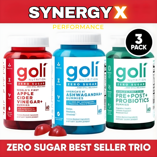GOLI TRIO BUNDLE SUGAR FREE