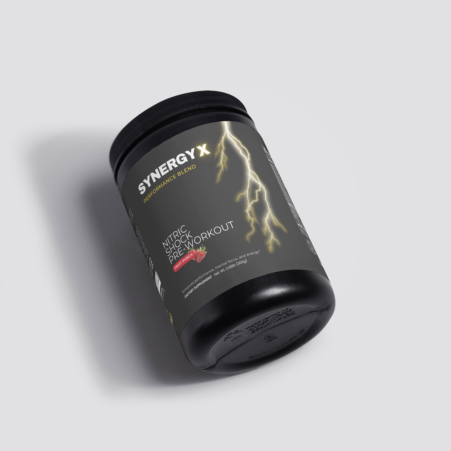Synergy X Nitric Shock Pre-Workout Powder (Fruit Punch) - Performance Blend