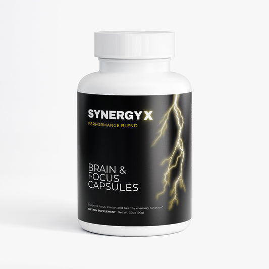 Synergy X Brain + Focus Formula Capsules - Performance Blend