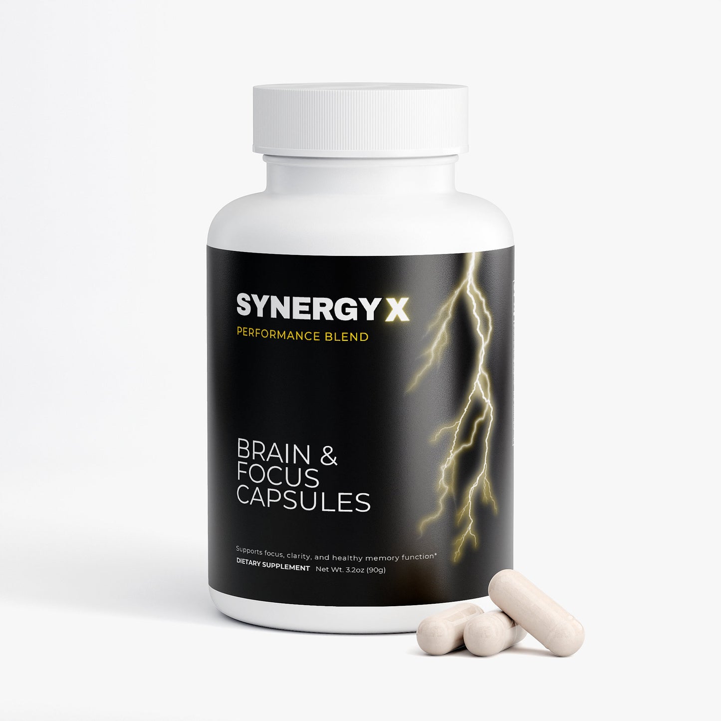 Synergy X Brain + Focus Formula Capsules - Performance Blend