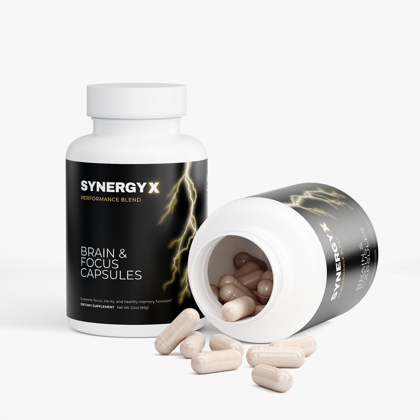 Synergy X Brain + Focus Formula Capsules - Performance Blend