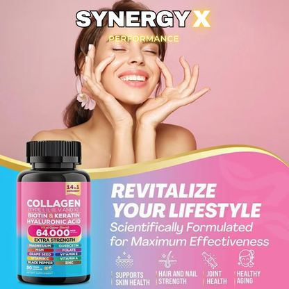 COLLAGEN + BIOTIN & KERATIN + HYALURONIC ACID