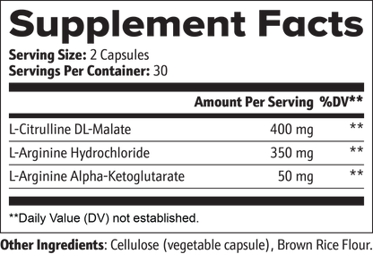 NITRIC OXIDE CAPSULES