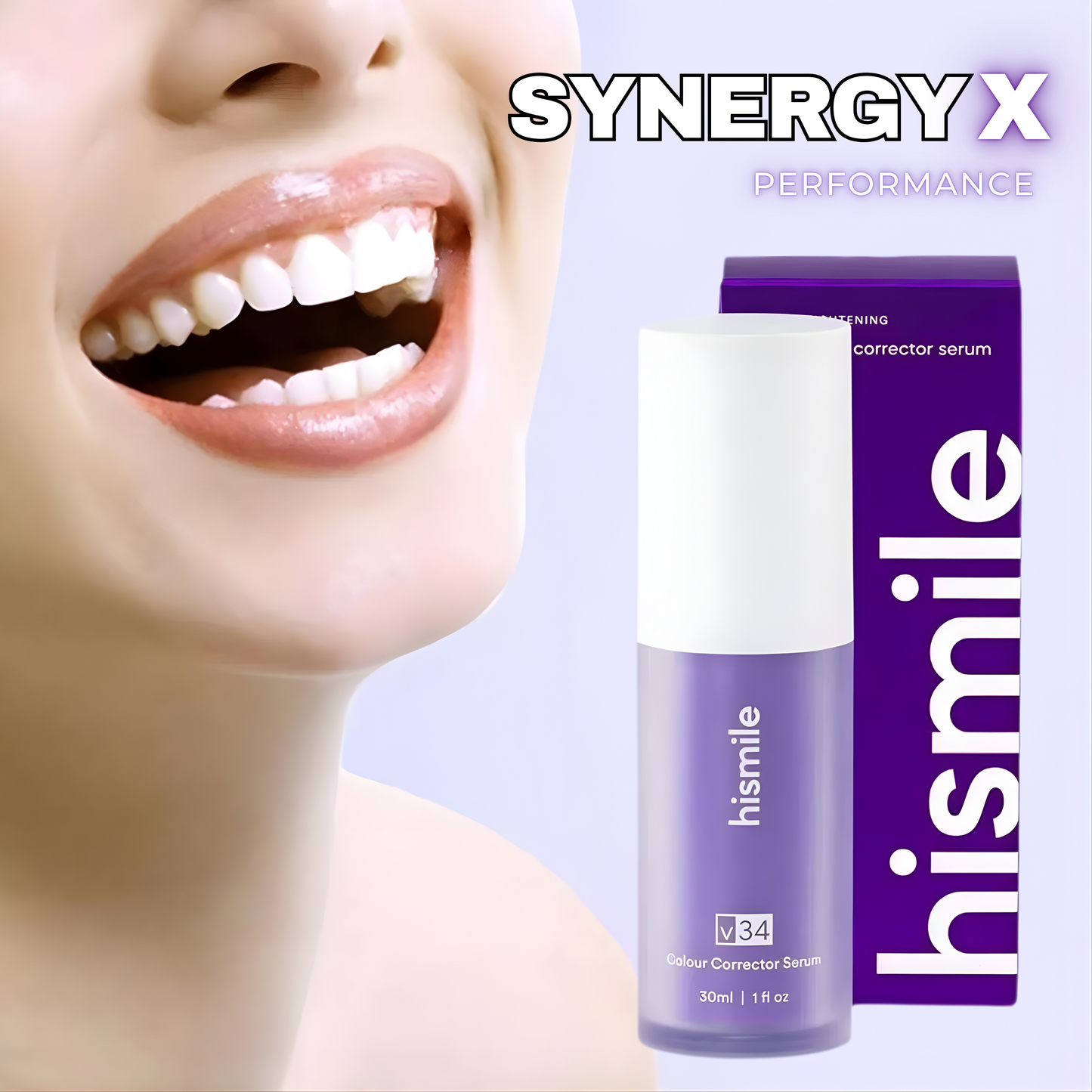 SYNERGY X  HiSmile V34 COLOUR CORRECTOR SERUM