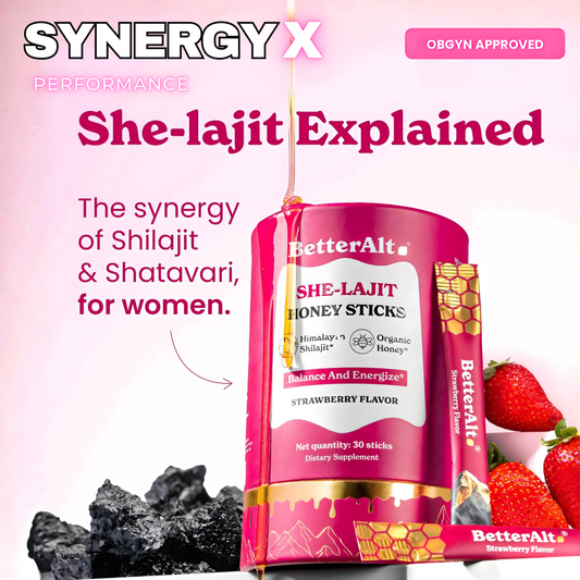 SYNERGY X SHE-LAJIT HONEY STICKS