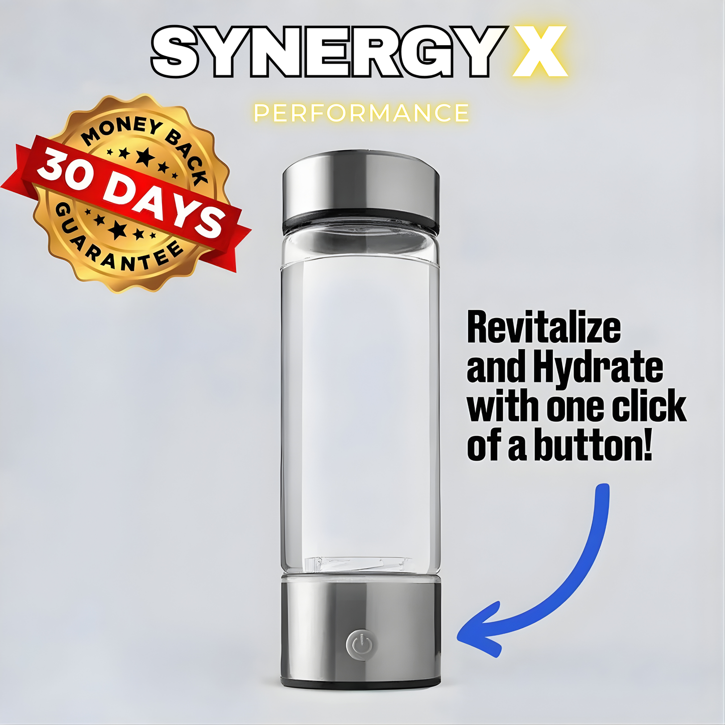 SYNERGY+ HYDROGEN WATER BOTTLE