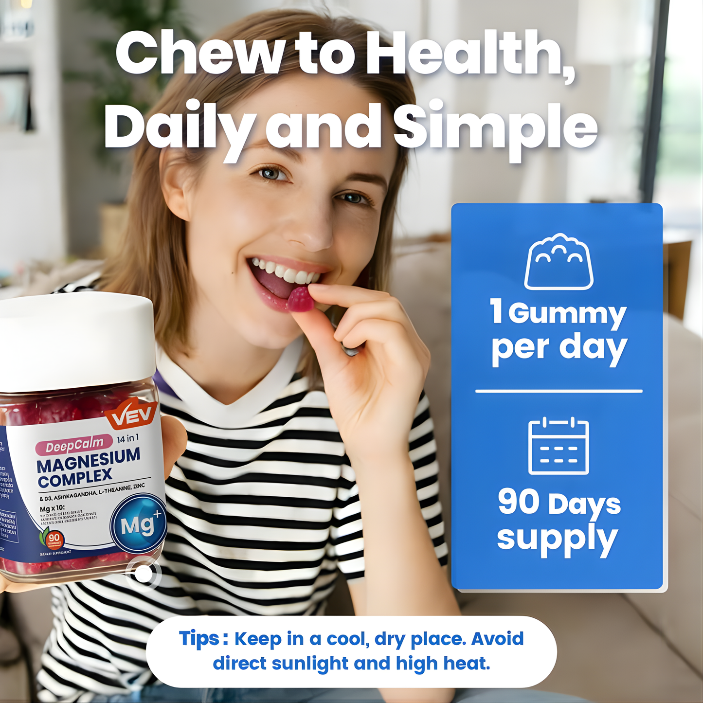 DEEP CALM MAGNESIUM COMPLEX GUMMIES