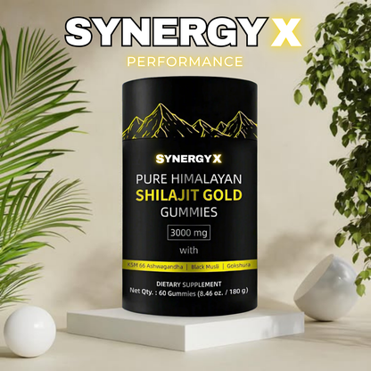 SYNERGY X PURE HIMALAYAN SHILAJIT GOLD GUMMIES