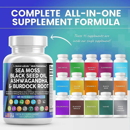 SYNERGY+ MULTI-MINERAL SEA MOSS BLACK SEED