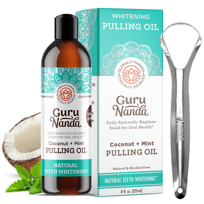 GURU NANDA™️ Coconut Oil Pulling w/ Essential Oils (LIMITED TIME OFFER)