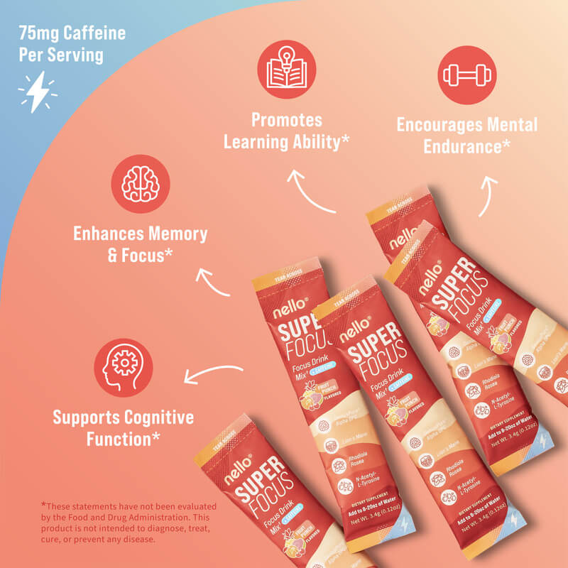 Nello™ Superfocus Drink Mix