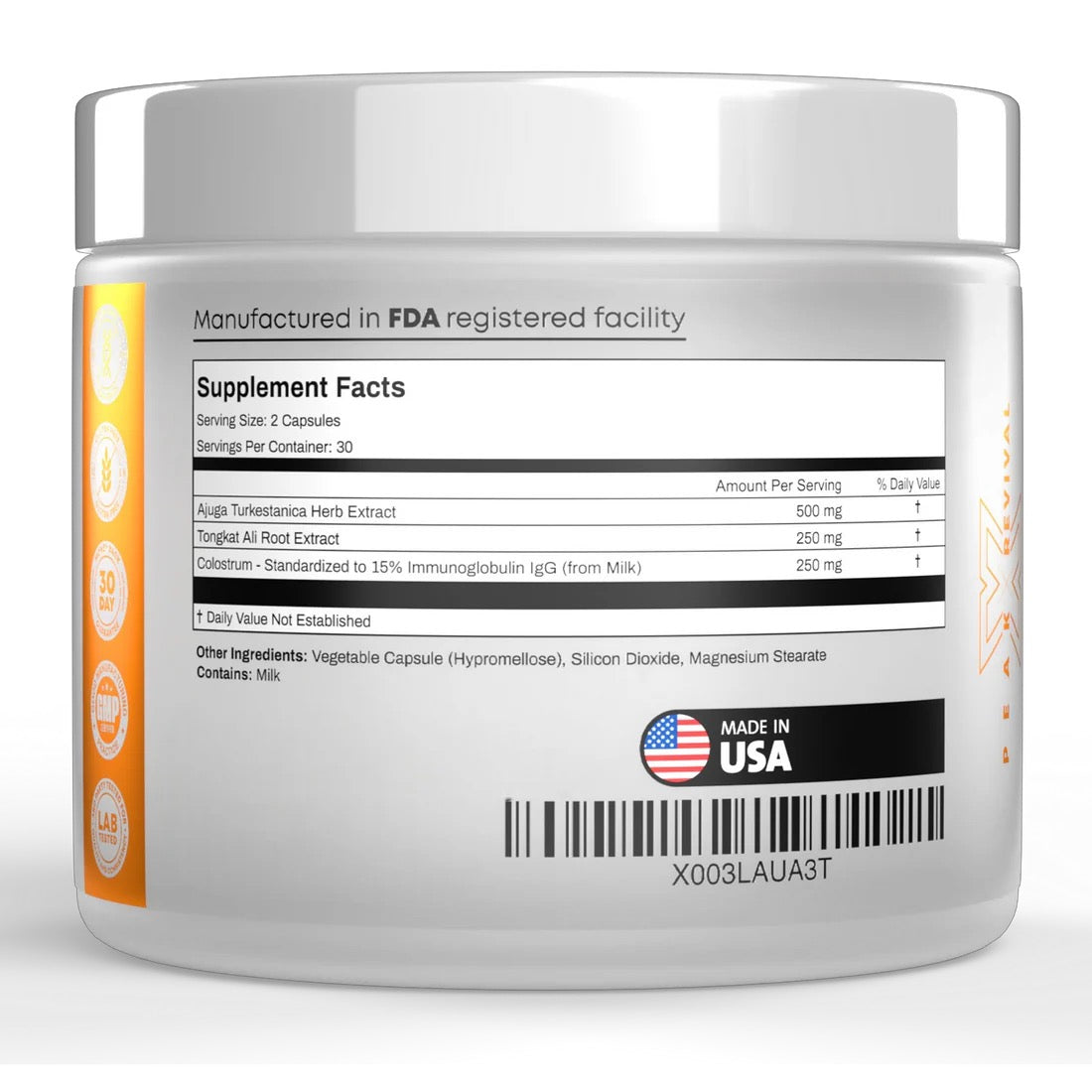 Turkesterone + Tongkat Ali 1000mg