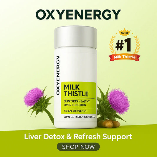 OXYENERGY™ MILK THISTLE LIVER DETOX & COLON CLEANSE