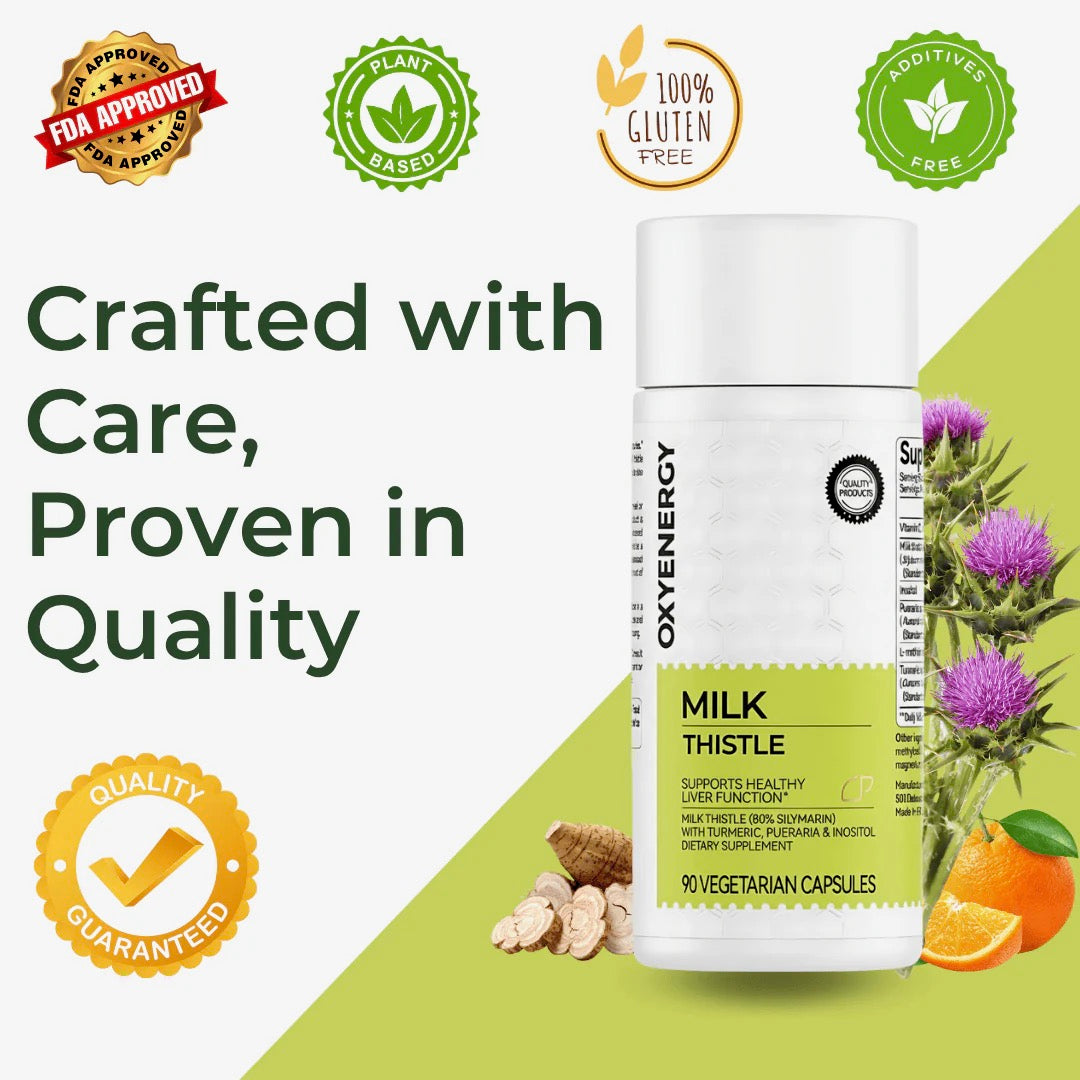 MILK THISTLE LIVER DETOX & COLON CLEANSE