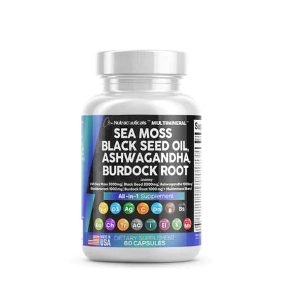 SYNERGY+ MULTI-MINERAL SEA MOSS BLACK SEED