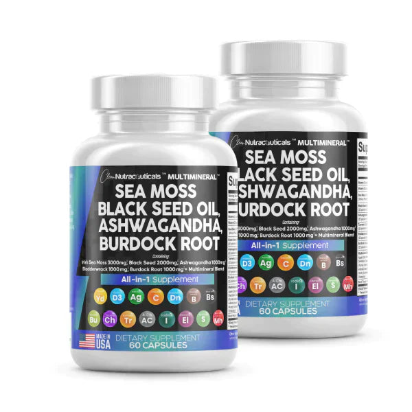 SYNERGY+ MULTI-MINERAL SEA MOSS BLACK SEED