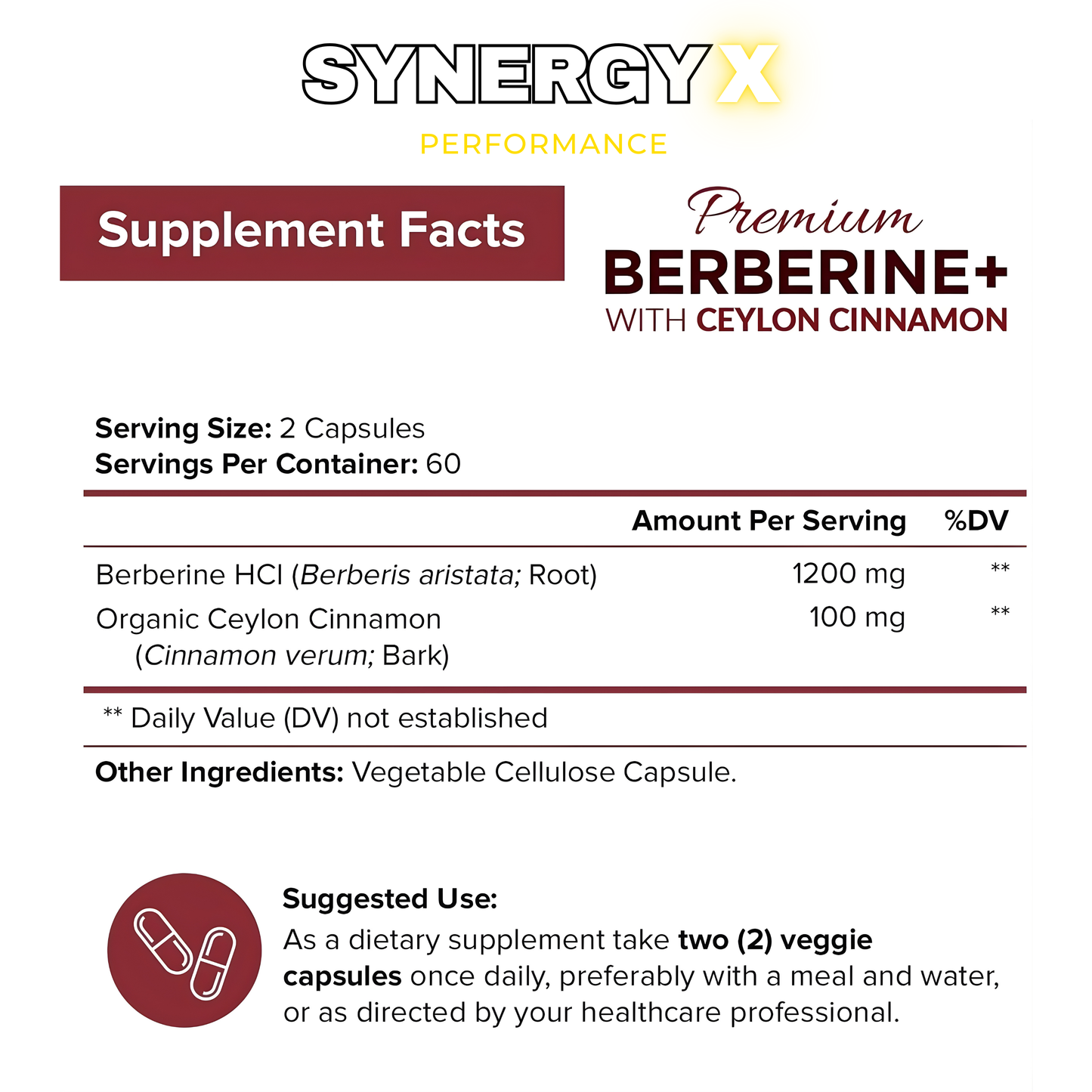 BERBERINE+ WITH CEYLON CINNAMON