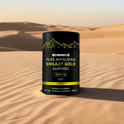 SYNERGY X PURE HIMALAYAN SHILAJIT GOLD GUMMIES