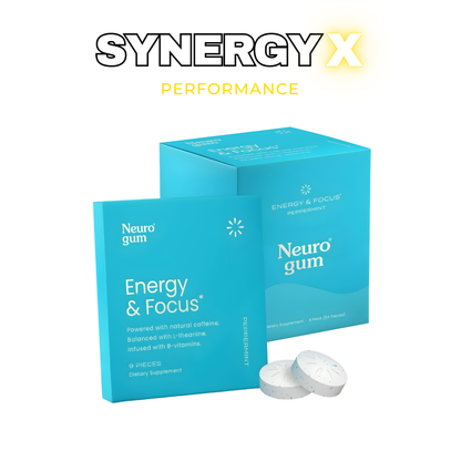 ENERGY & FOCUS GUM PEPPERMINT