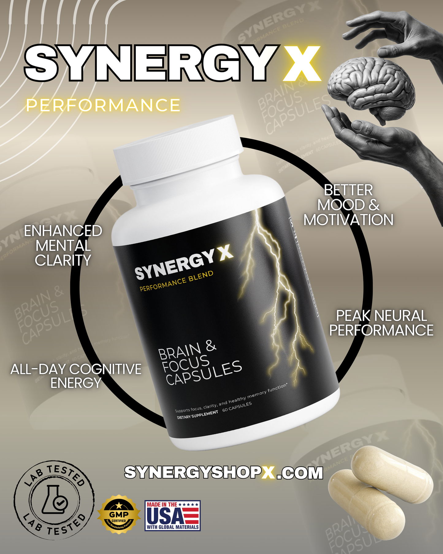 BRAIN + FOCUS CAPSULES