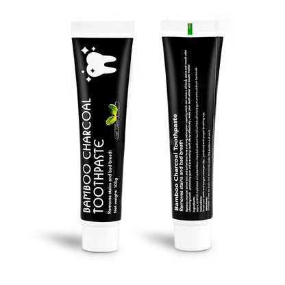 BAMBOO ACTIVATED CHARCOAL TOOTHPASTE🎍