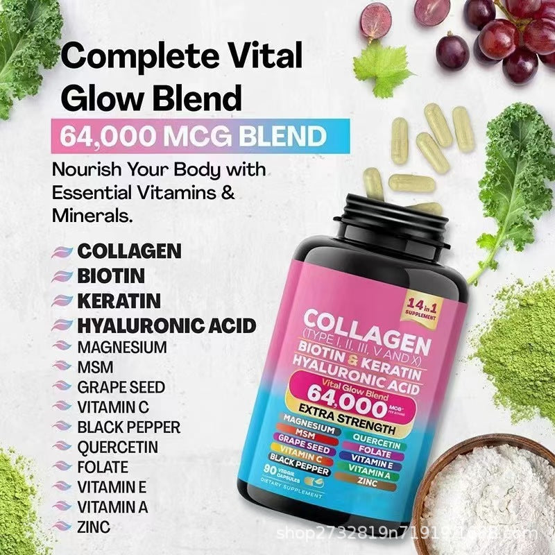 Collagen + Biotin & Keratin Hyaluronic Acid