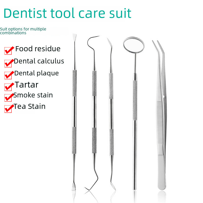 DENTIST TOOL SET - 5 PIECES