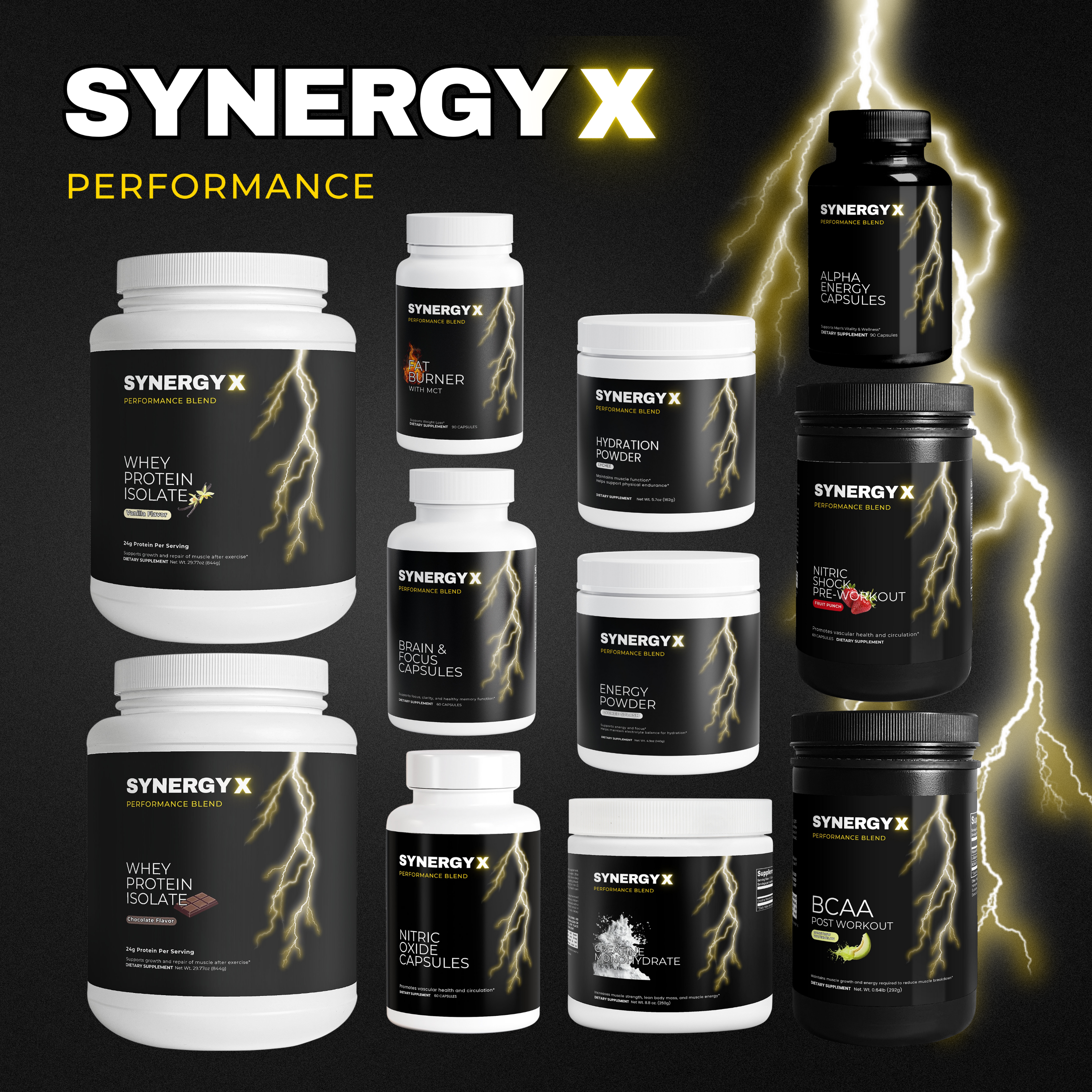 THE SYNERGY X PERFORMANCE LINE