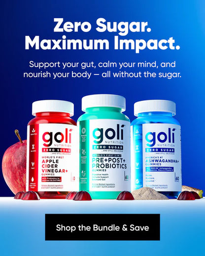 GOLI TRIO BUNDLE SUGAR FREE