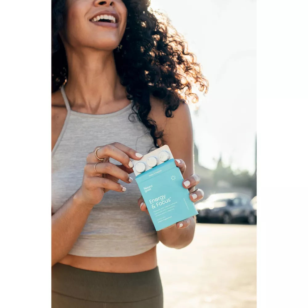ENERGY & FOCUS GUM PEPPERMINT