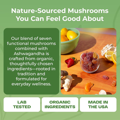 MUSHROOM ASHWAGANDHA GUMMIES