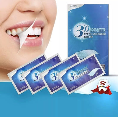 3-D TEETH WHITENING STRIPS 7-14 DAY PACK